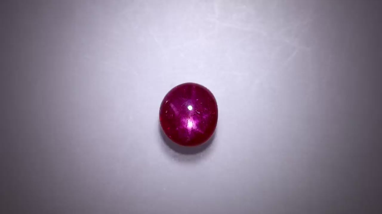 Star Ruby 4.13 ct
